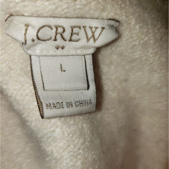 J. Crew Factory Merino Wool Blend Raglan Sweater - Picture 9 of 9